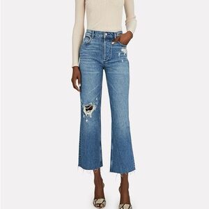 BOYISH Mikey Distressed Straight-Leg Jeans